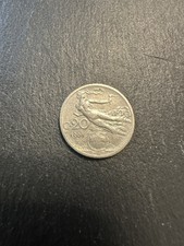 Vittorio Emanuele III 20 Cent Centesimi Libertà Librata 1908