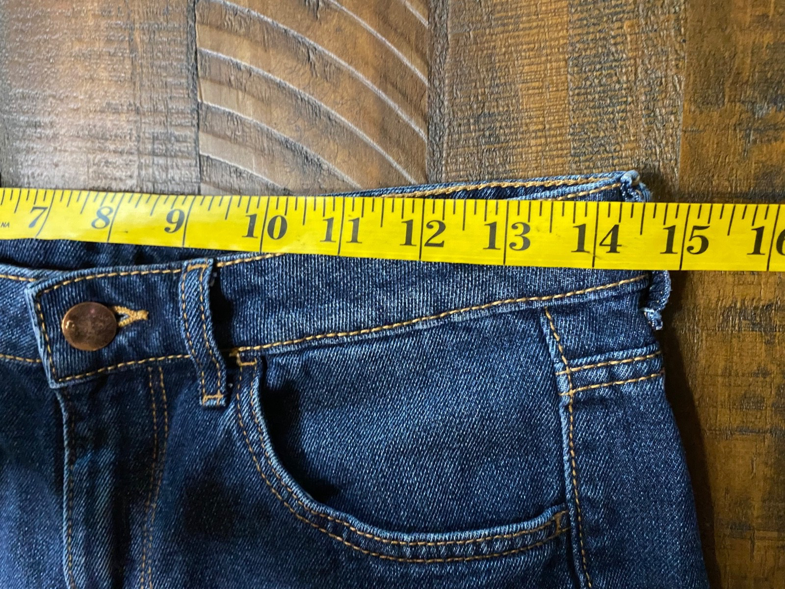 H&M Denim Blue Women's Shorts Sz 6 Roll Cuff thumbnail 5