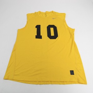 Nike Pro Dri-Fit Sleeveless Shirt Men's Yellow Used