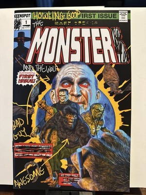Mark Spears The Monster and the Wolf #1 A74 Trick Variant Cover 1:100 Star Wars