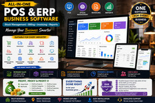 Business POS ERP System Inventory, Billing Invoicing Software