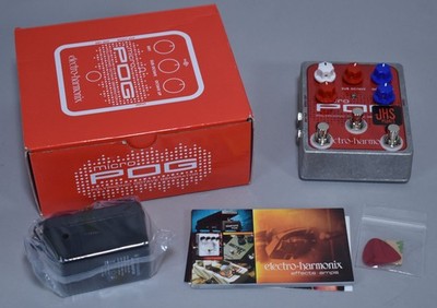 JHS Electro-Harmonix Micro Pog Pedal with ''Quadra Pog'' Mod