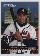 2004 Donruss Studio Studio Proofs Silver /100 Rafael Furcal #24 y0i