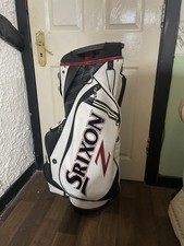 Srixon Z Tour Cart Bag 14 way white headcover and strap 