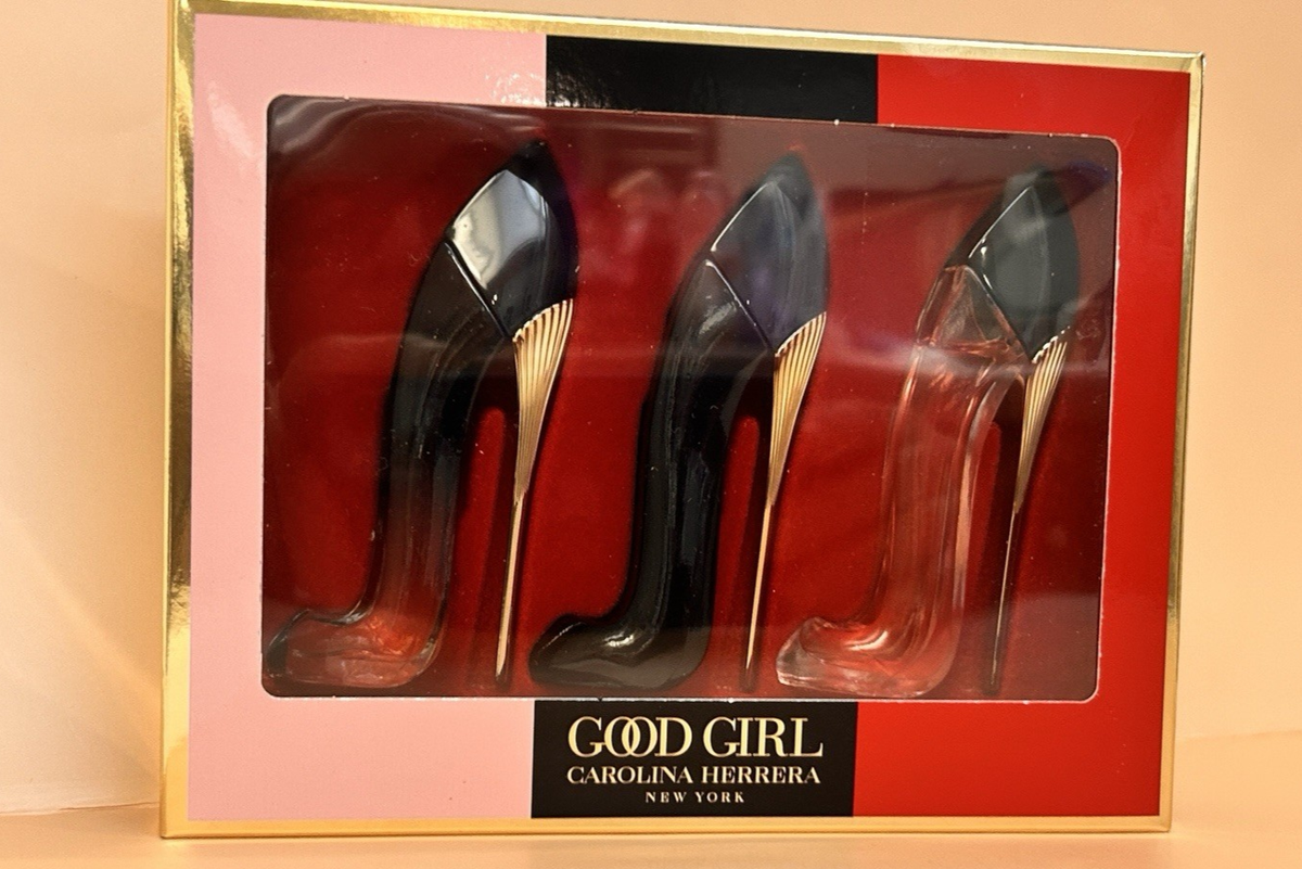 Carolina Herrera Good Girl Mini Set, 3 Travel Sizes • .24 oz / 7ml