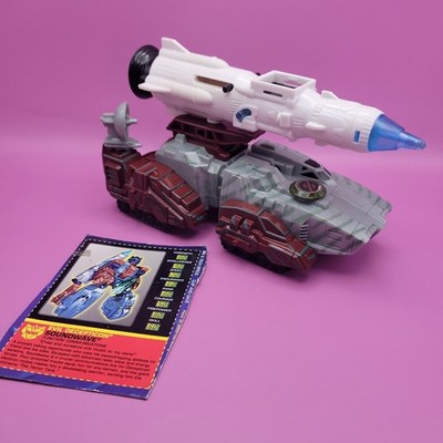 Transformers Machine Wars Soundwave Complete With Character Card