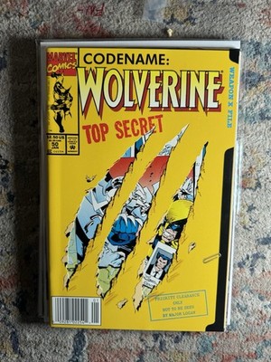 Wolverine #50 Newsstand   NM High Grade