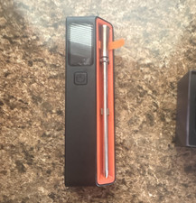 Wireless Digital Smart Meat Thermometer Thermocouple Probe Black Orange