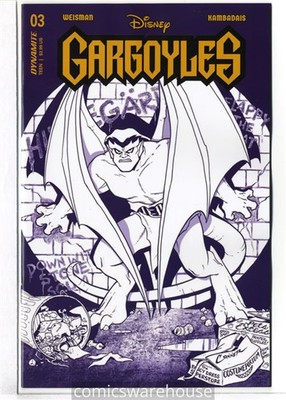 GARGOYLES (2022 DYNAMITE) #3 VARIANT 1:20 CVR J VIDEO PACKAGING NM X08653
