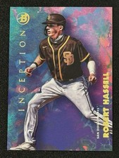2021 Bowman Inception #45 Robert Hassell Base Prospect San Diego Padres
