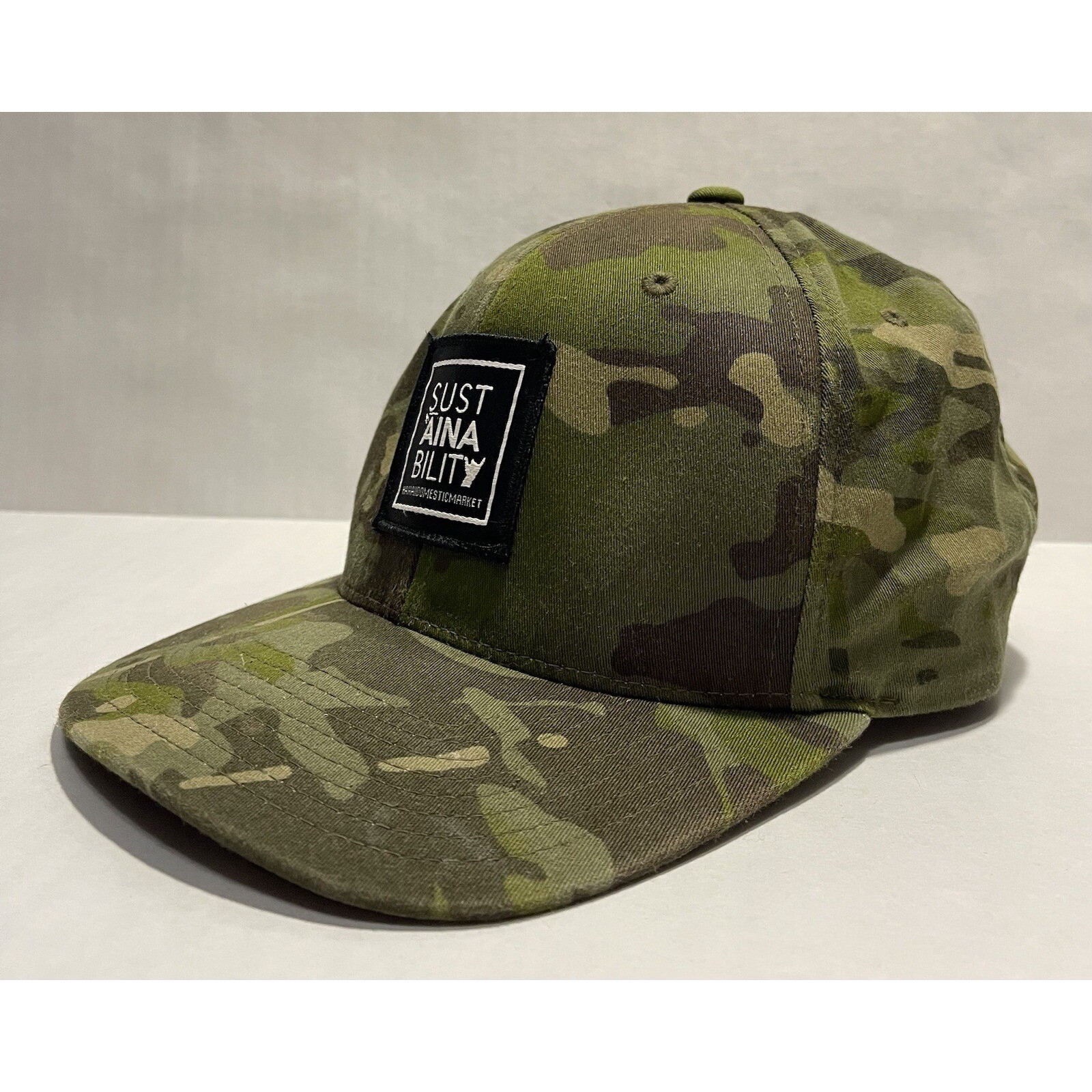 Camouflage Baseball Cap Snapback Sust'aina'bility… - image 2