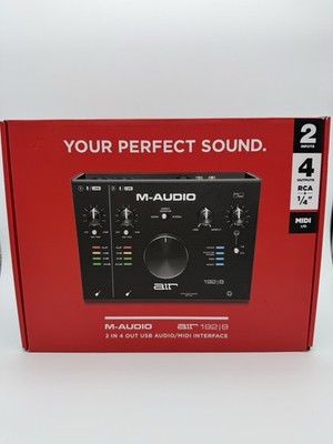 M-Audio AIR 192|8 2-In/4-Out 24/192 Audio MIDI Interface Excellent Condition