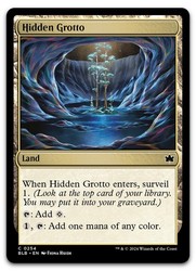 Hidden Grotto 254 Common Bloomburrow MTG