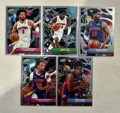 2025/26 Topps/Bowman Detroit Pistons (25) Card Lot: Cunningham/Beasley/Duren++