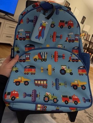 Wildkin Kids Rolling Luggage Small Carry-On Size for School & Overnight Travel