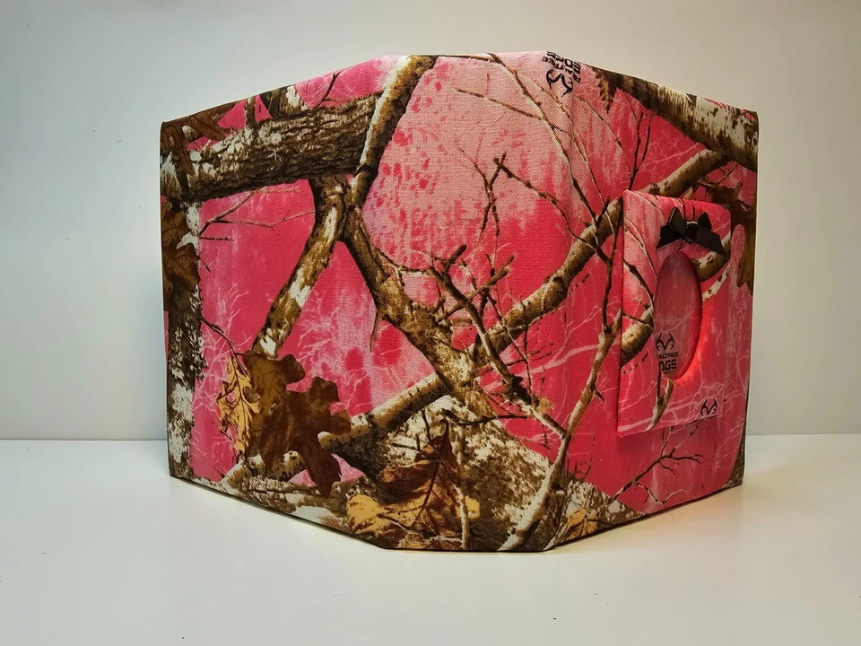 Custom Pink Camo Photo Album -Holds 100 4x6 Photos - Handmade - Image 3 of 4