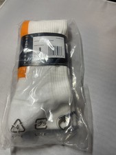 NBA Nike Authentic White Large Knee High Socks PAA495-100 S138