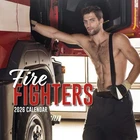 Firefighters - 2026 Square Wall Calendar Hot Firemen Pin-Up New Year Planner
