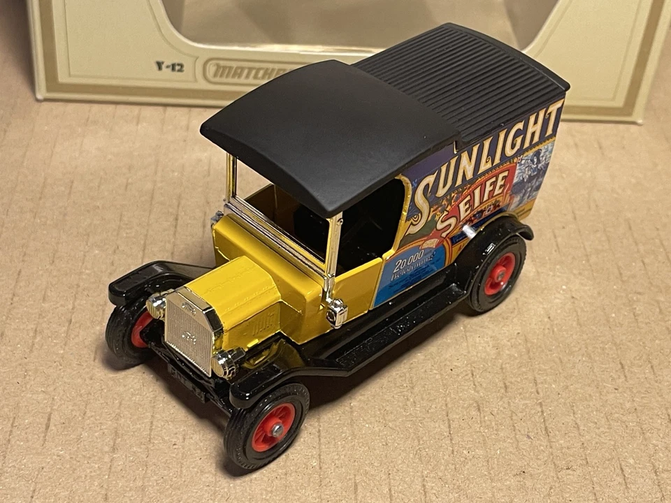 Matchbox Models of Yesteryear Y-12 Model T Sunlight Seife, in OVP - Bild 3 von 4