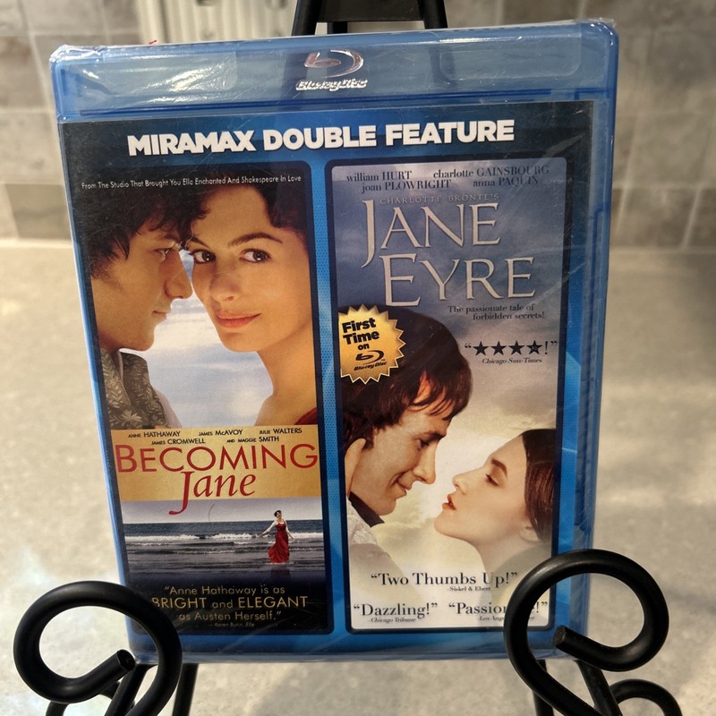 Becoming Jane/Jane Eyre (Blu-ray Disc, 2012) Miramax Double Feature
