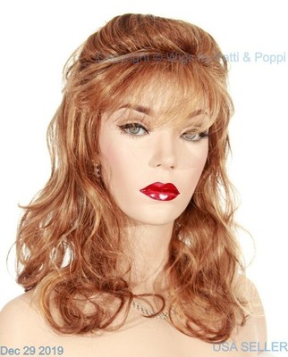 Becky Wig Estetica Wig Wavy Style R30/28/26 RED BLOND MIX HOT LOOK W/TAGS - 2