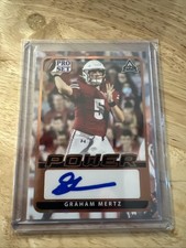 Graham Mertz 2021 Leaf Pro Set Bronze Rookie Rc