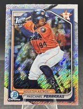 2024 Bowman Chrome Shimmer Refractor #BCP-240 Pascanel Ferreras 1st SP Astros