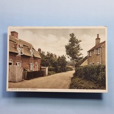 Potter Heigham Postcard C1925 Norfolk Church Road Old Cottages