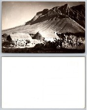 Postal La Huasteca Monterrey México Carro de Montaña Cactus