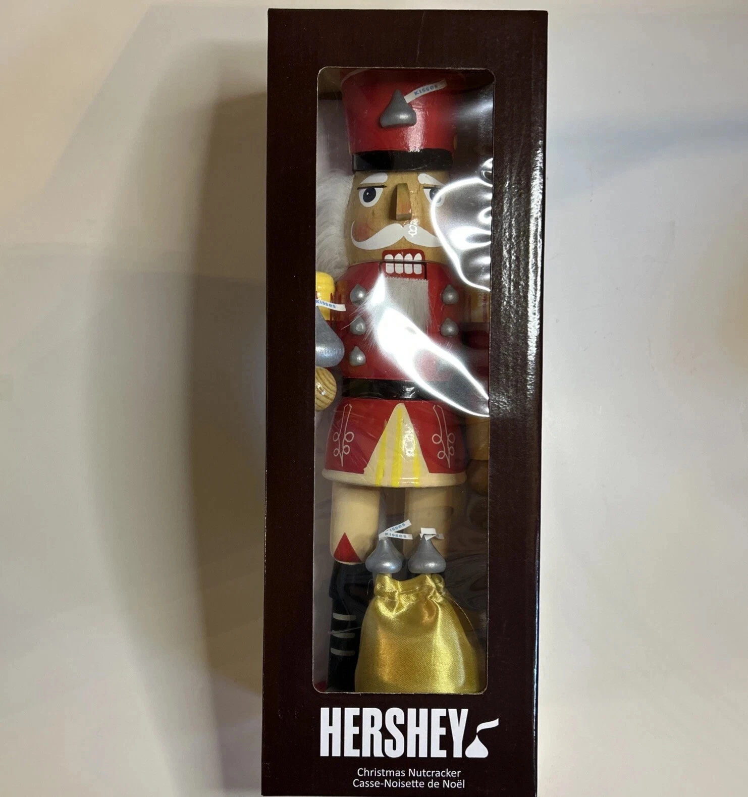 Kurt Adler Hershey Christmas Nutcracker 14" Soldier w/ Hershey Kisses w/box
Opens in a new window or