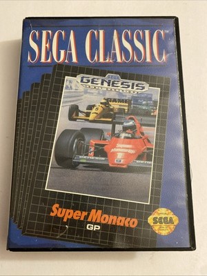 Sega Genesis Classic Game Cartridge Super Monaco Gp