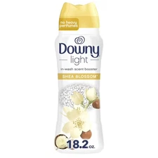 Downy Light Laundry Scent Booster Beads For Washer, Shea Blossom, 18.2 Oz,