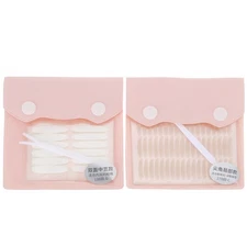 2 Bags of Sticky Mesh Double Eyelid Sticker Breathable Lace Double Eyelid Decal