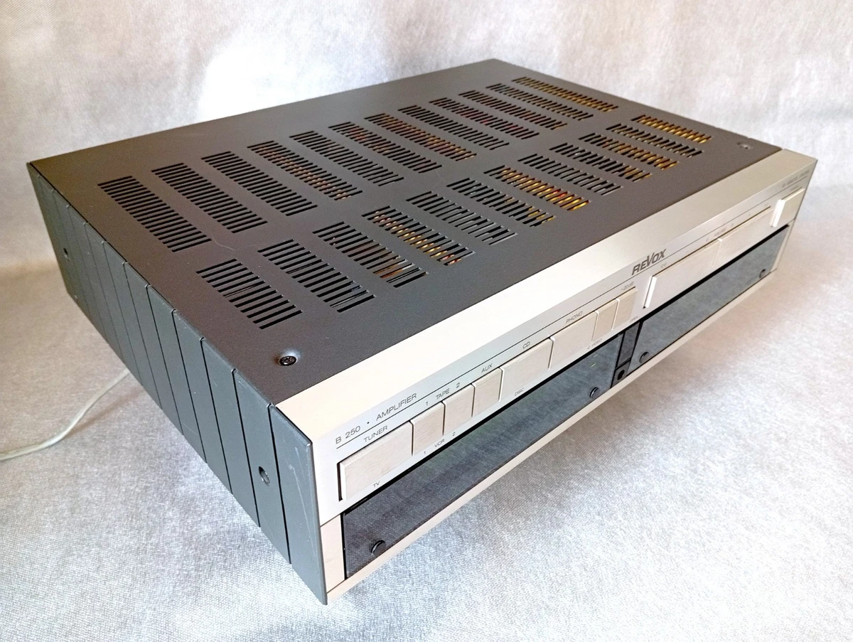 Amplificador integrado Revox B 250 / nuevo / 1988