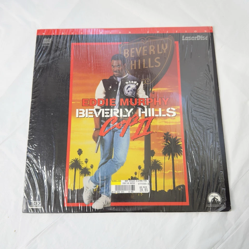 Beverly Hills Cop 1 & 2 Laserdisc Movie Eddie Murphy Widescreen Editions — 第 2/4 张图片