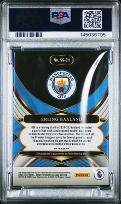 2024-25 Panini Select Premier League - Select Signatures Erling