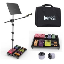 Guitar Pedal Board 16 X 12.4 with Carrying bag, Guitar Effects Pedalboard