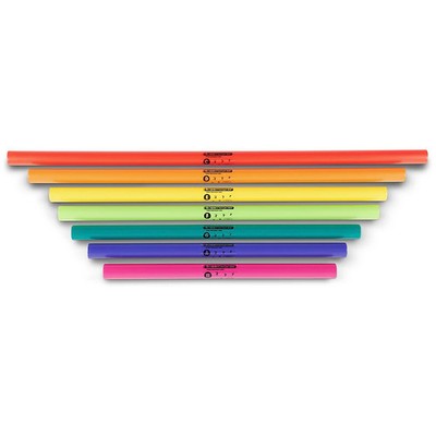 BOOMWHACKERS C Major Bass Diatonic Scale Set Lower Octave Tuned Percussion Tubes