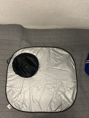 Auto Sonnenschutz Frontscheibe, UV-Block, 140x70 cm, Silber