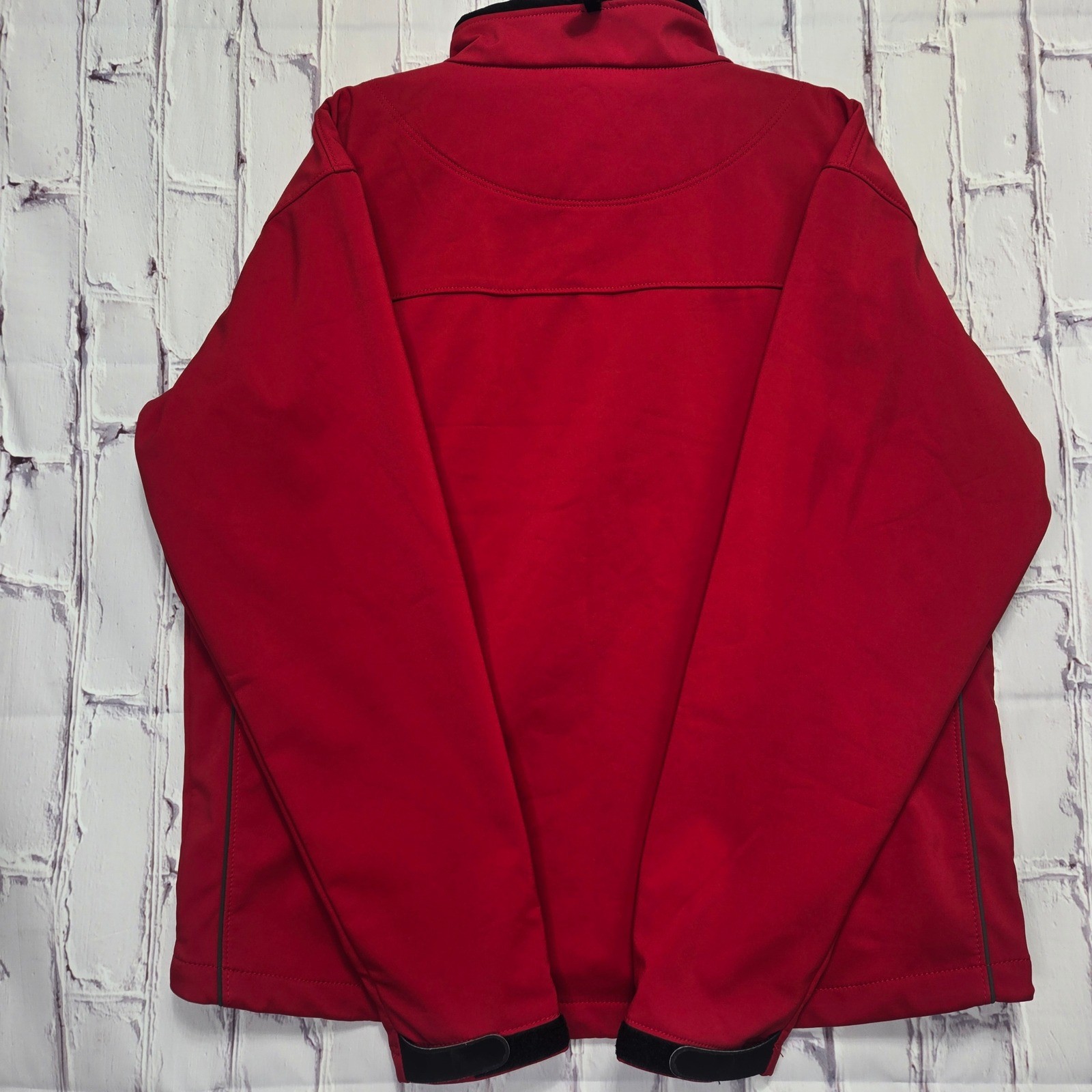 MAC Tools Red Full Zip Softshell Jacket Mens sz L… - image 4