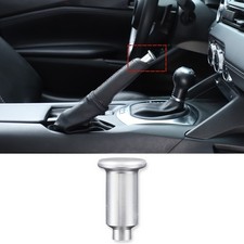 Silver Alloy Handle Brake Lock Drift Button Knob For Mazda Mx5 Miata Nd 2016
