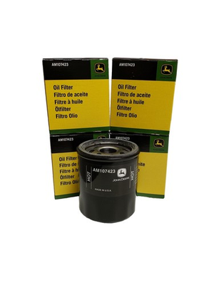 #ad John Deere Original Equipment Oil Filter #AM107423 4 Pack $44.86