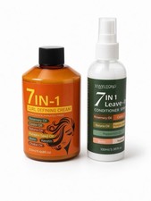 7-in-1 Curl Defining Cream 280ml Leave-In Conditioner Spray 100ml Hair Care