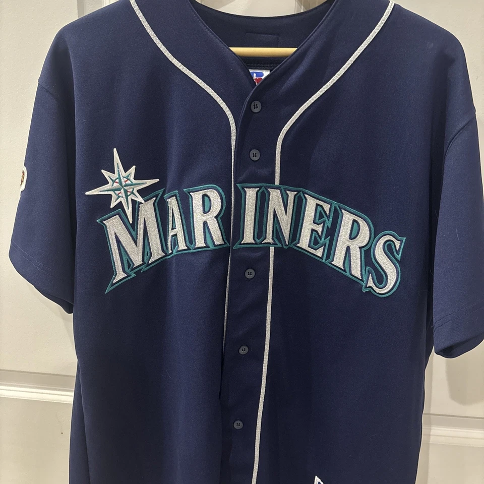 2001 Ichiro Suzuki Seattle Mariners Rookie Jersey Seattle 2001 All Star Game - Image 2 of 4