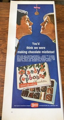 1967 Candy Cupboard Chocolates - Vintage Magazine Print Ad