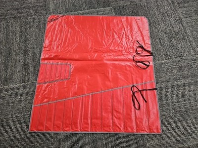 SNAP ON C-190B RED WRENCH KIT BAG POUCH ROLL 19 POCKET LARGE
