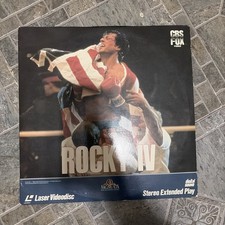 Rocky IV Laserdisc LD 4 Sylvester Stallone Dolph Lundgren