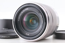 Exc 5 Sony E 18-55mm F3.5-5.6 OSS Silver Lens SEL1855 From JAPAN