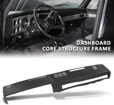 Black Dashboard Dash Cover for Chevy GMC Full Size Pickup 1981-1987