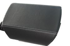 Fits 10-15 Chevrolet Camaro Synthetic Leather Center Console Cover Wgray Stitch